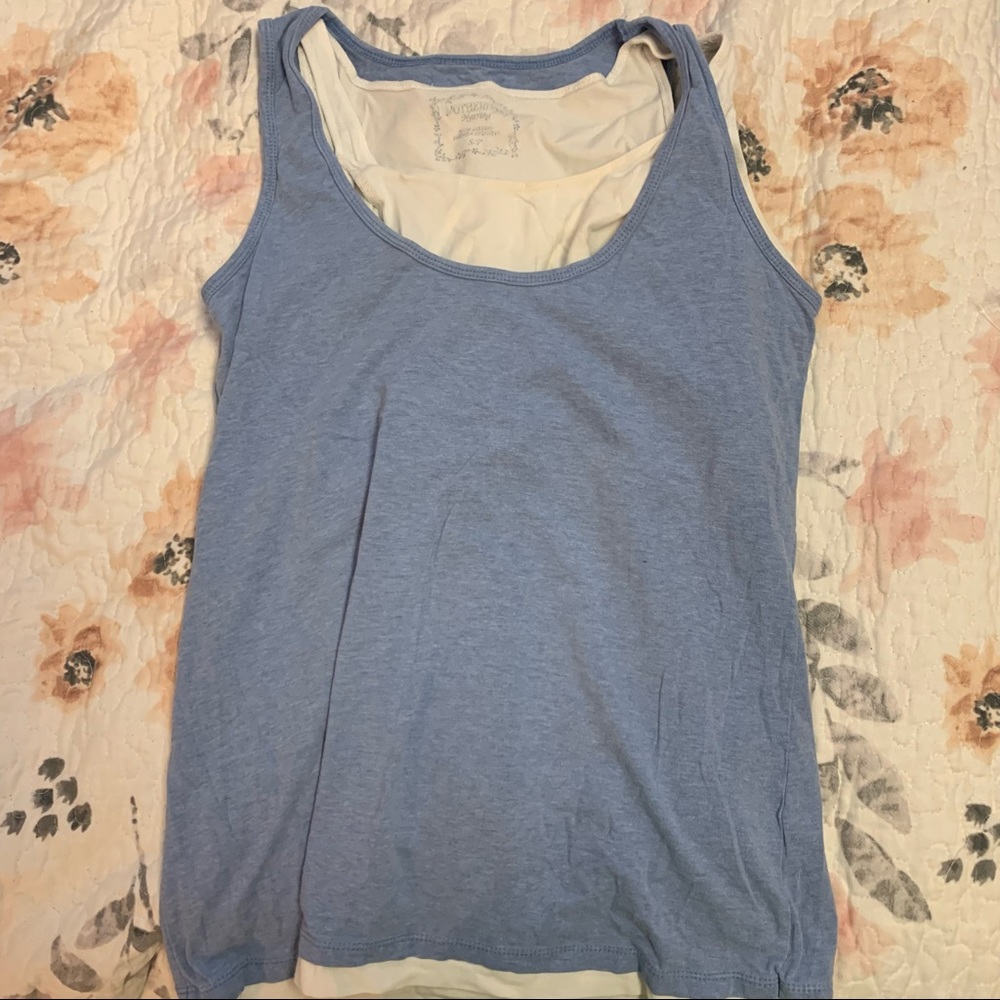 Motherhood Maturity Nursing Top for Breastfeeding moms with sports bra style
